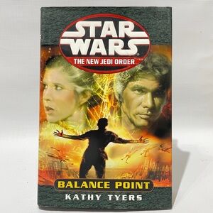 2000 STAR WARS Balance Point The New Jedi Order Hardcover Book Novel Kathy Tyers